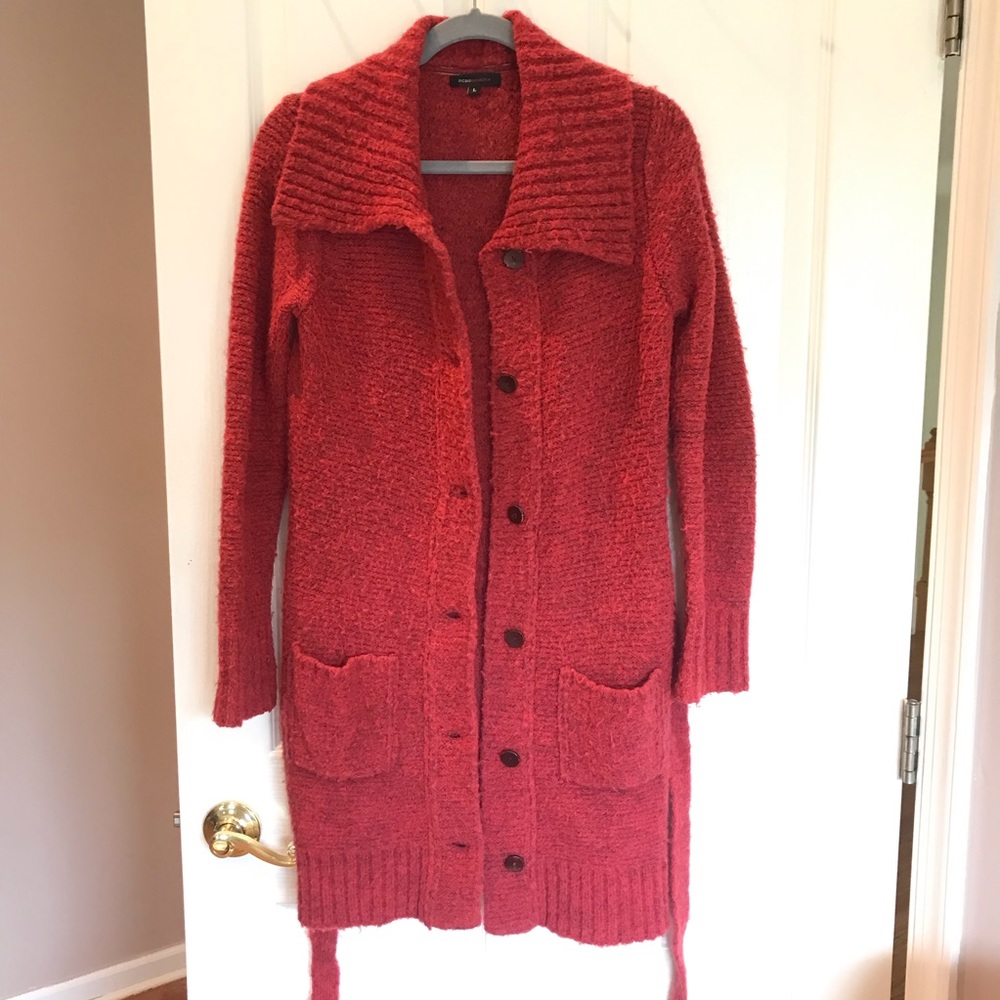 Bcbg Maxazria Button Down Long Sweater/Women’s - image 2